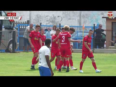 SKRÓT MECZU: DRAMA ZBROSŁAWICE - SPARTA KATOWICE 1:2 (1:0)