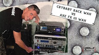 Video thumbnail for CryBaby Rack DCR-2SR vs Axe FX III Wah by GEAR HAVEN & GH SYSTEMS