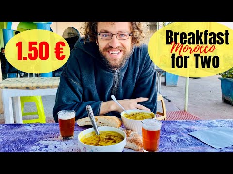 MOROCCAN BISSARA SOUP, Street Food Aourir Morocco, Moroccan Tea, Moroccan Dates, طعام مغربي