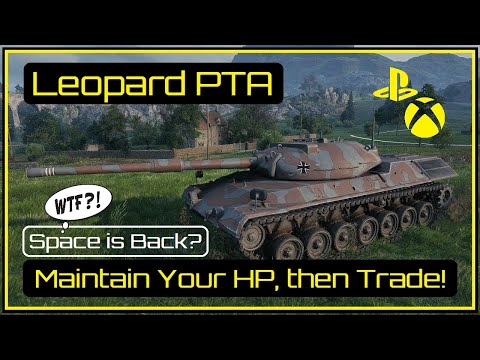 WOT Console: WTF... SPACE is Back? Maintain Your HP & Trade Later!