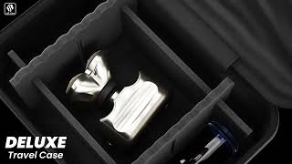 Skull Shaver Pitbull Deluxe Travel Case - Blue