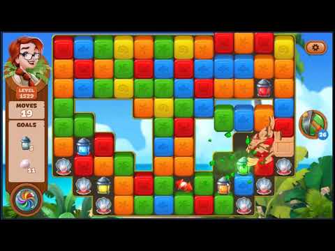 Lost Island Blast Adventure Level 1529 - NO BOOSTERS 🏝️ | SKILLGAMING ✔️