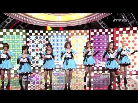 Live HD T ARA   SEXY LOVE @SBS Inkigayo 120909 1080p