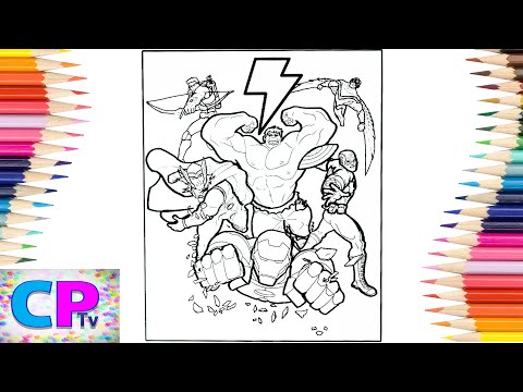 Marvel Avengers Super Speed Coloring/Hulk/Hawk Eye/Iron Man/N3WPORT/Power (feat. braev)[NCS Release]