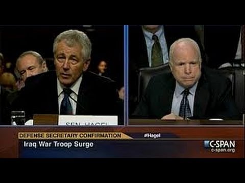 John McCain v. Chuck Hagel