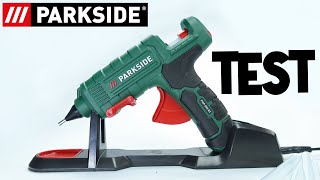 Parkside Hot Glue Gun PHP 500 E3 - Unboxing & Test - Lidl Tools