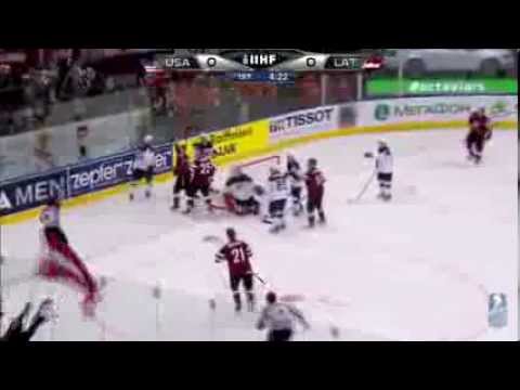 Latvia vs USA IIHF 2014 (World Championship) highlights