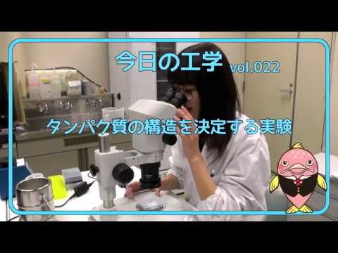 富山県立大学　今日の工学 vol.22　タンパク質の構造を決定する実験