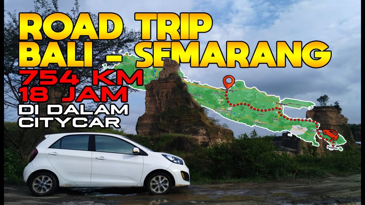 ROAD TRIP OVERLAND Bali - Semarang 2020 | KIA All New Picanto Antar Kota Antar Provinsi | Part I