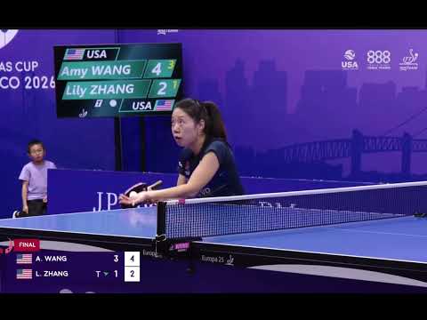 AMY WANG vs LILY ZANG - ITTF  USA SAO FRANCISCO 2026