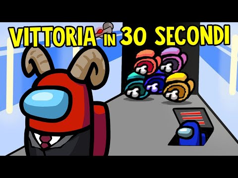 Vinco in 30 secondi da IMPOSTORE - Among Us