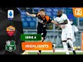 FRUSTRATIE DOOR AFGEKEURDE GOAL! ? | Roma vs Sassuolo | Serie A 2020/21 | Samenvatting