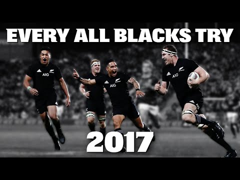 Every All Blacks try in 2017