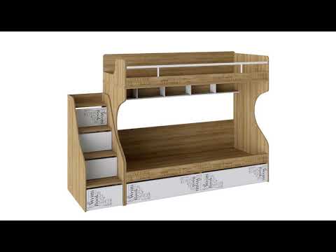 Детская двухъярусная кровать Оксфорд