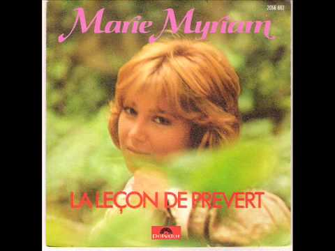 Marie Myriam -  La leçon de Prévert