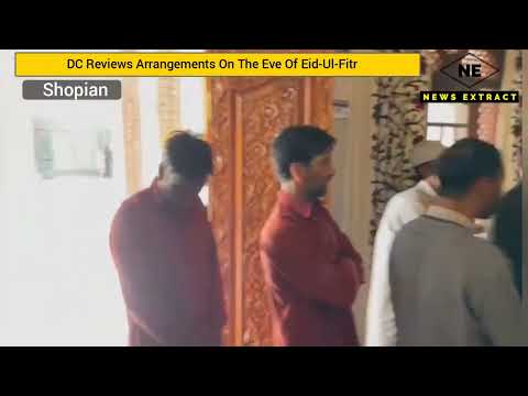 DC Reviews Arrangements On The Eve Of Eid-Ul-Fitr