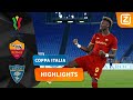 LEKKERE TREFFER VAN ABRAHAM! ?? | Roma vs Lecce | Coppa Italia 2021/22 | Samenvatting