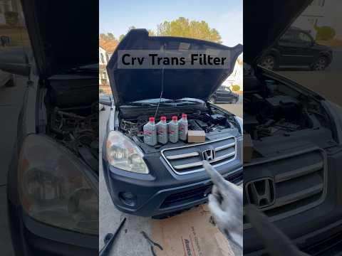 Honda CRV transmission fluid filter #honda #hondacrv #cars #mechanic #shorts
