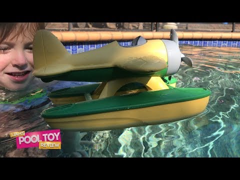 Green Toys Airplane - BPA, Phthalates Free, Blue Air Transport Toy for Introducing Aeronautical Knowledge, Improving Grasping Power. Toy Vehicles video review thumbnail