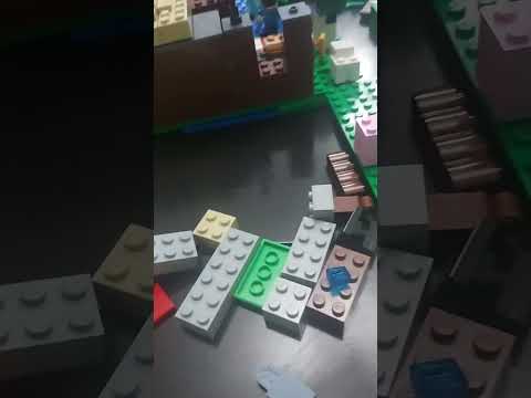 Insane Lego Minecraft House and Mine Build
