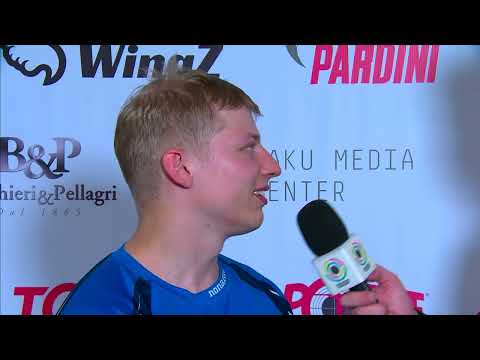 Interview Alexis LEPPA (FIN) - Olympic Quota - 50m Rifle 3 Position Men - 2023 Baku (AZE) - ISSF WCH