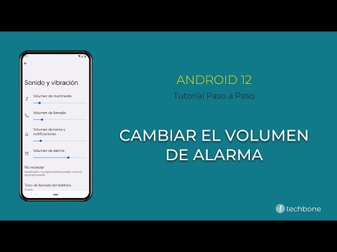 Cambiar el Volumen de Alarma [Android 12]