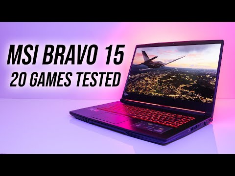 External Review Video H29_U0ydpCI for MSI Bravo 15 Gaming Laptop (AMD Ryzen 4000)