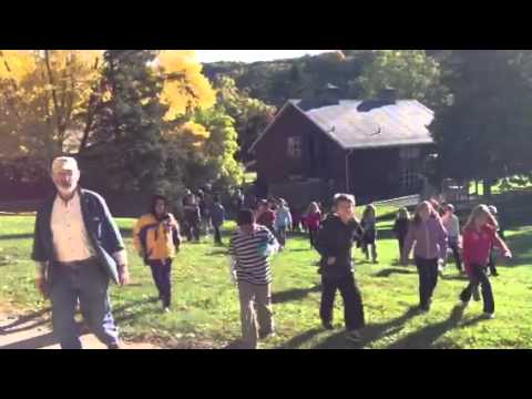 Day 8 Bruce Trail School Preparing to Hike with Team