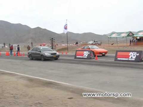 1/4 de Milla - MR2 vs Corolla - 3ra fecha Cadepor