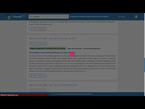 iChemist - similar keywords finder to expand patent search coverage