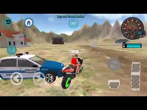 Real Moto Bike :Cop Car Chase Simulator 2018 Android Gameplay