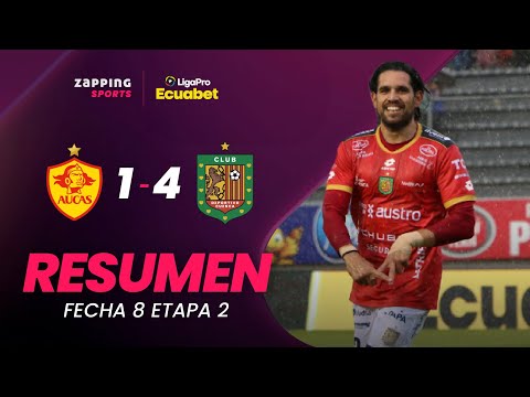 SD Aucas 1 - 4 Deportivo Cuenca / Resumen Fecha 8 / 2da Etapa / LigaPro Ecuabet