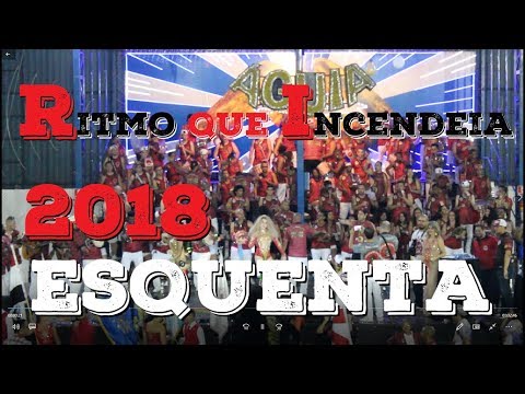 Esquenta Bateria Dragões da Real 2018 - Ritmo que Incendeia HD -