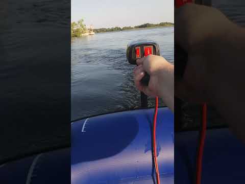 Aqua Marina Wild River Inflatable Test Run T-18 electric engine