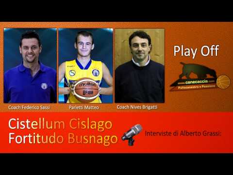 Cistellum Cislago - Fortitudo Busnago, C Lombardia, Play Off Primo Turno Seconda partita