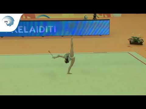 Eleni KELAIDITI (GRE) - 2018 Rhythmic Europeans, all around final clubs