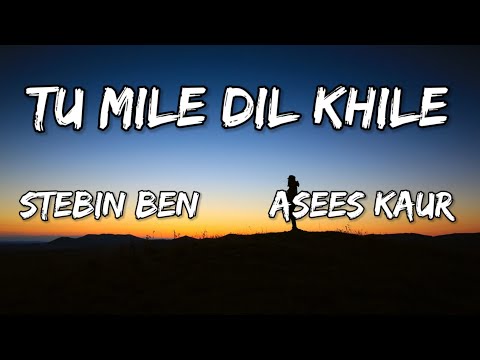 Tu Mile Dil Khile(Lyrics) Stebin Ben | Asees Kaur | Larissa B | Lijo G-Dj Chetas | Latest Hindi