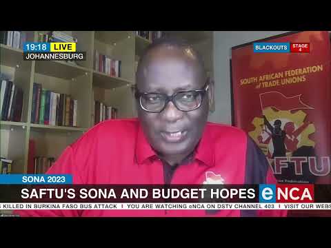 Saftu's SONA 2023 and budget hopes