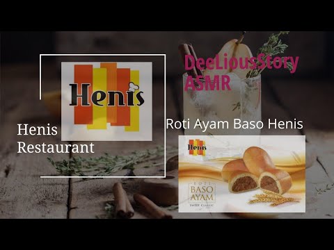ASMR Henis Chicken Meat Bun (Roti Baso Ayam Henis)