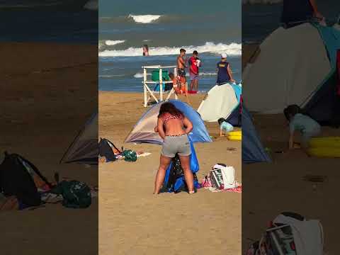 🇦🇷 Pinamar Beach Walk, Argentina 🏖️ #shorts