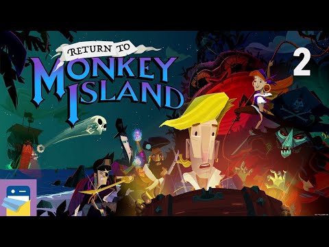 Return to Monkey Island: iOS/Android Gameplay Walkthrough Part 2 (by Devolver / Terrible Toybox) - YouTube
