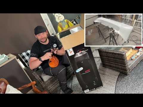 ROWI Kompressor 'DKP 1500/50/3 OF Vertical Air' 240 l/min + Zubehör Overview, Unboxing & Anleitung