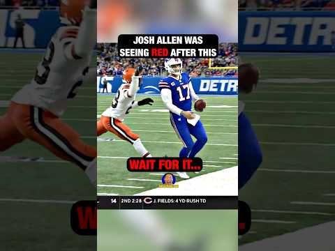 Josh Allen shoulda WHOOPED him for that 🤬 #nfl