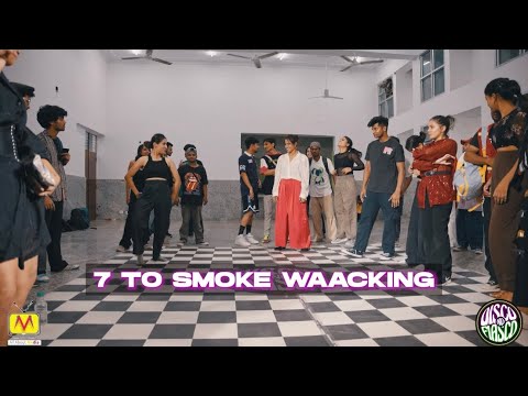 7 to Smoke Waacking Battle | DnF Fundraiser Jam