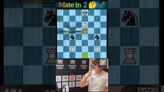 || Mate in 2 ♟️ Can You Find the Final Move? || #chess #shorts