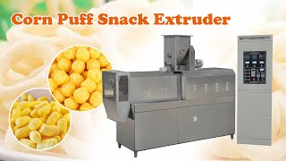 How To Make Corn Cheese Puffs Of Various Shapes? Twin-Screw Corn Maize Puff Snack Extruder Machine