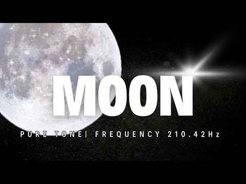 Moon Frequency 210.42Hz | Pure Tone for Emotional Healing, Intuition, and Deep Relaxation