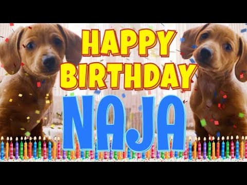 Happy Birthday Naja! ( Funny Talking Dogs ) What Is Free On My Birthday