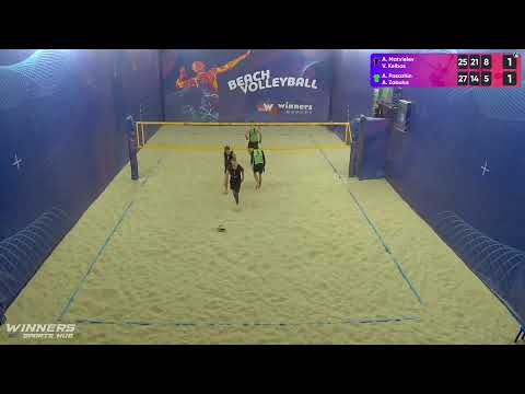 08:45 A. Matvieiev / V. Kelbas - A. Pasazhin / A. Zabuha 20.11.2022 | Winners Beach Volleyball