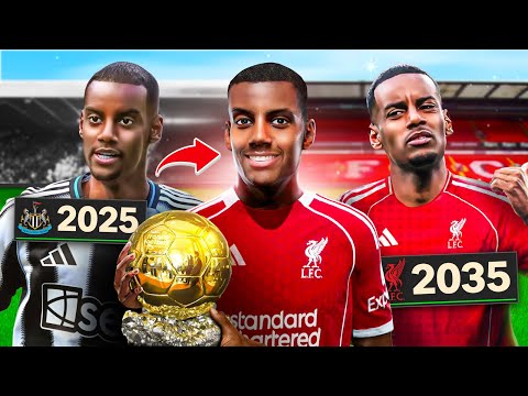 I Played The Career of ALEXANDER ISAK at LIVERPOOL!